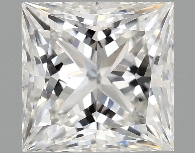 1.10 ct. princess Lab Grown Diamond front image