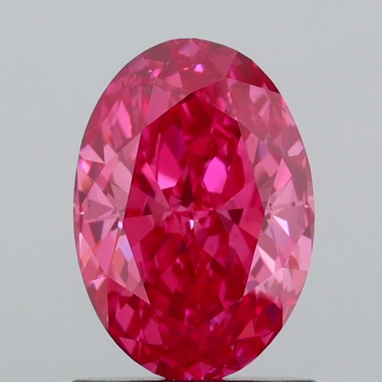 1.45 ct. oval Lab Grown Diamond front image