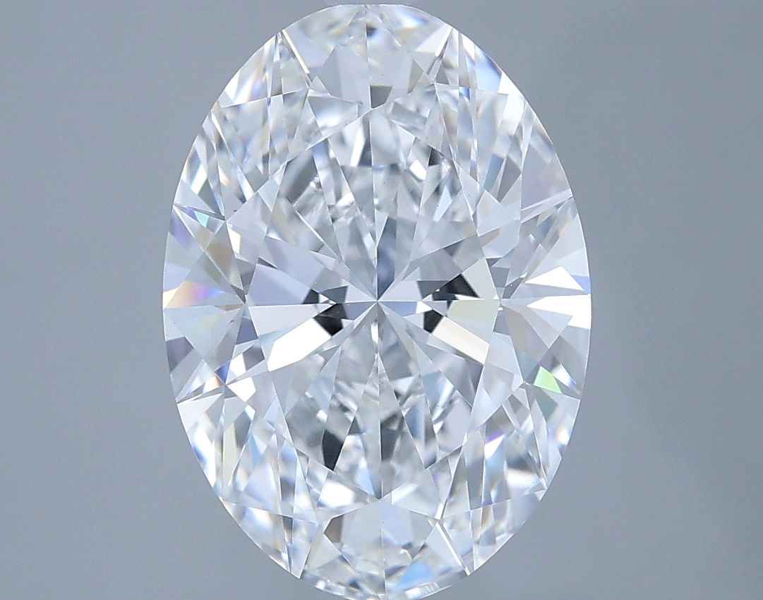 4.08 ct. oval Lab Grown Diamond front image