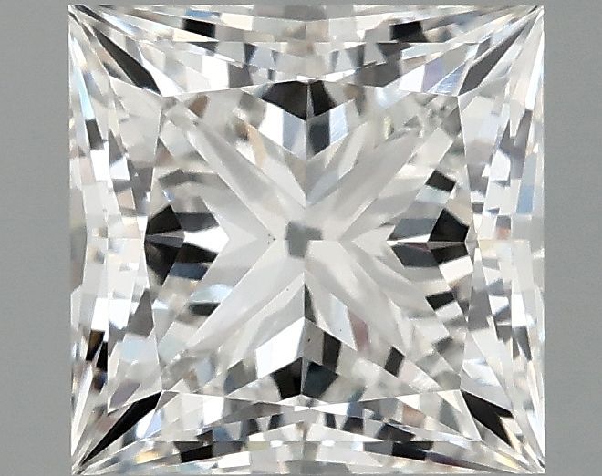 2.10 ct. princess Lab Grown Diamond front image