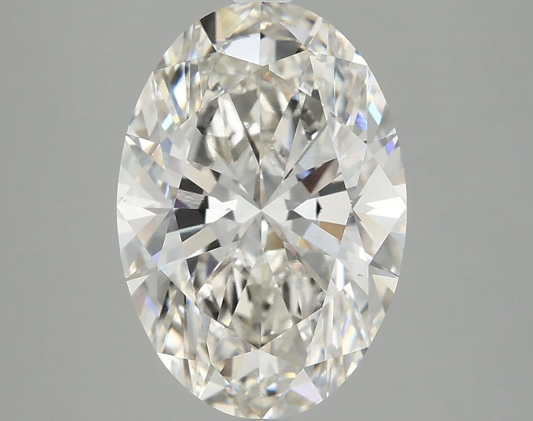 3.94 ct. oval Lab Grown Diamond front image