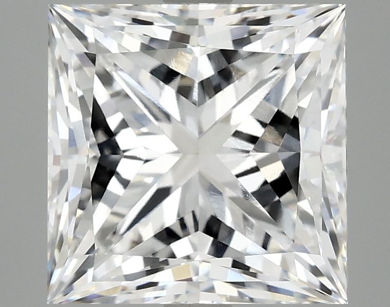 4.10 ct. princess Lab Grown Diamond front image