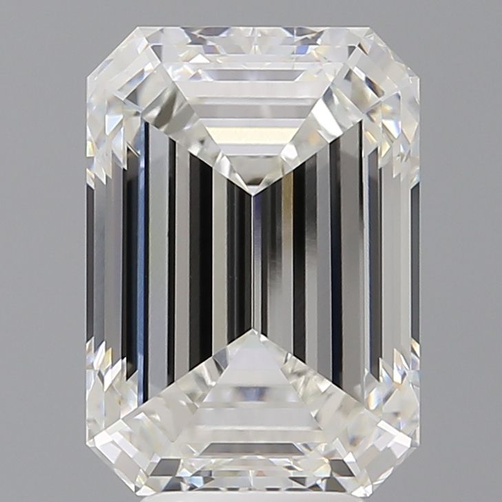 6.05 ct. emerald Lab Grown Diamond front image