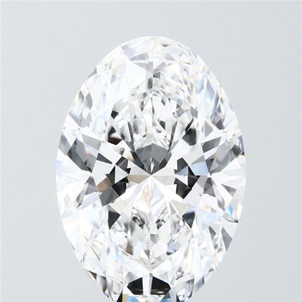4.09 ct. oval Lab Grown Diamond front image