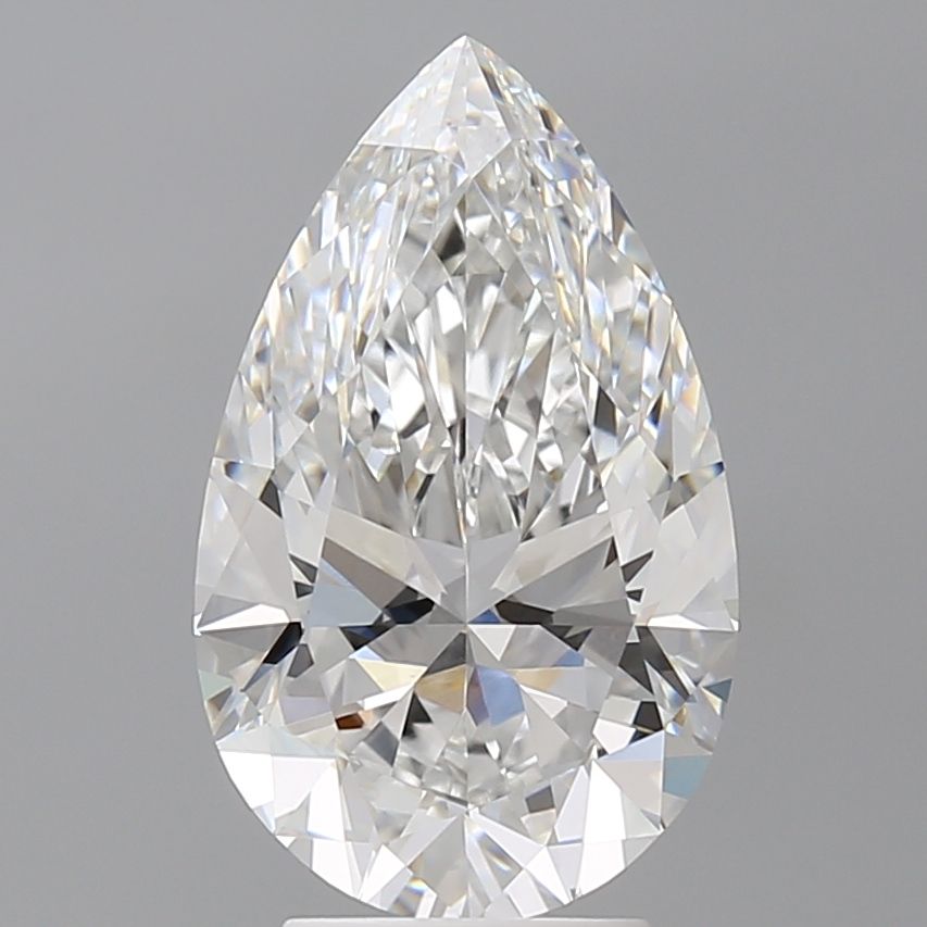 4.10 ct. pear Lab Grown Diamond front image