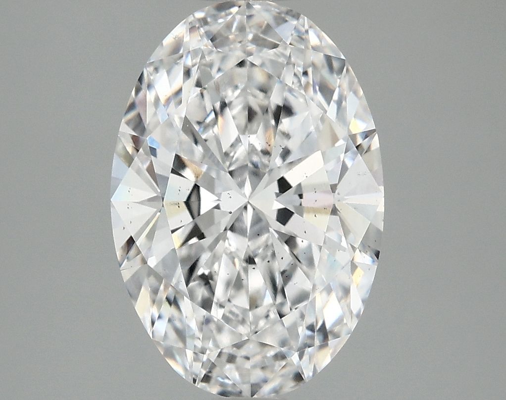 3.01 ct. oval Lab Grown Diamond front image