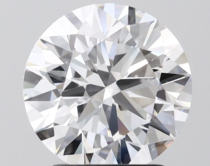 2.50 ct. round Lab Grown Diamond front image