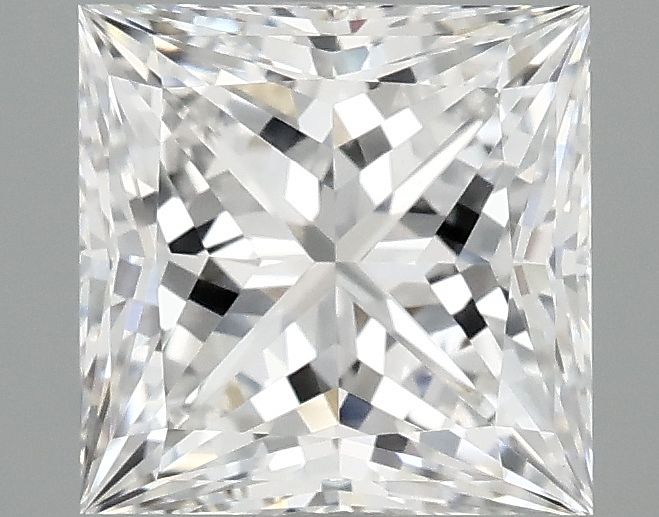 2.10 ct. princess Lab Grown Diamond front image