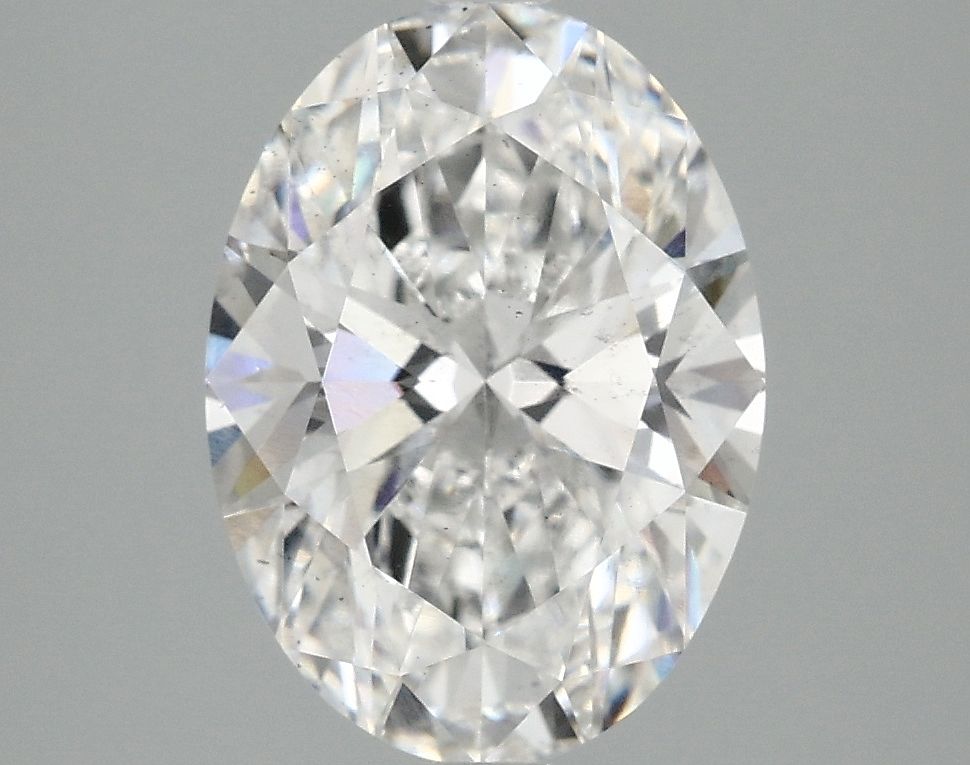 3.02 ct. oval Lab Grown Diamond front image