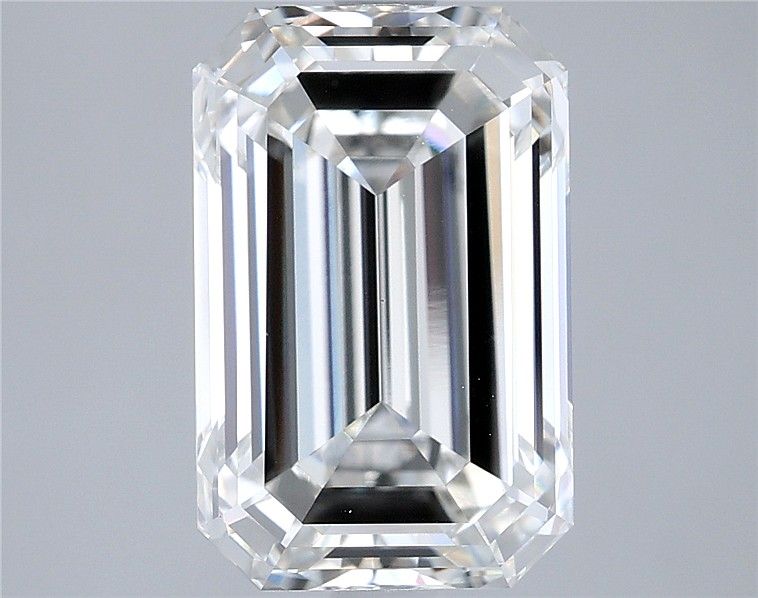 3.80 ct. emerald Lab Grown Diamond front image