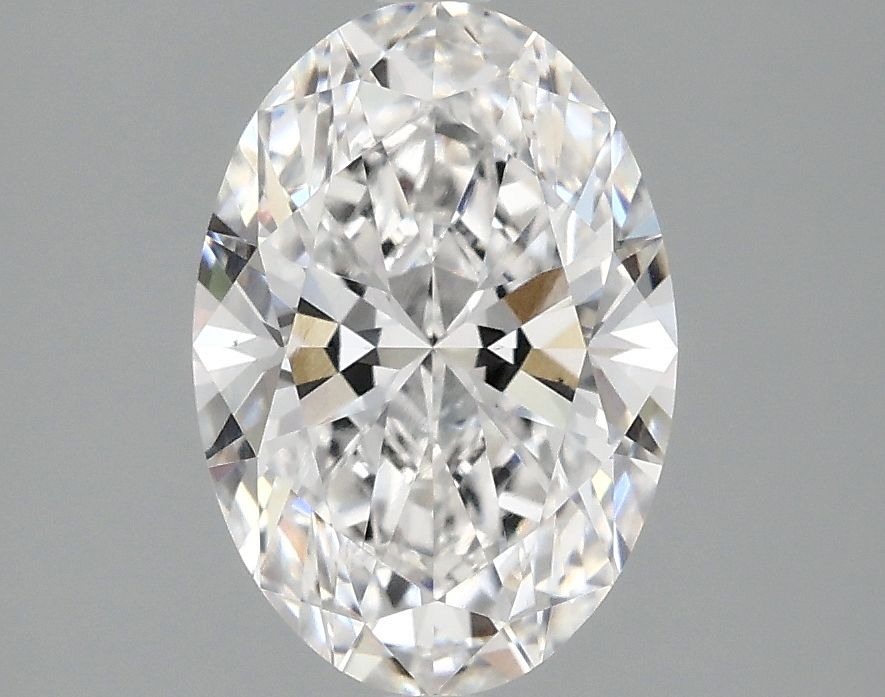 2.08 ct. oval Lab Grown Diamond front image