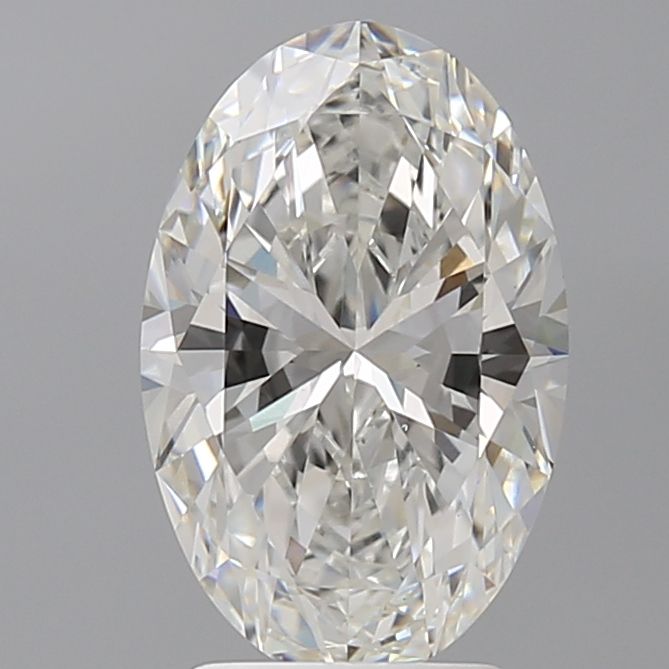 2.55 ct. oval Lab Grown Diamond front image