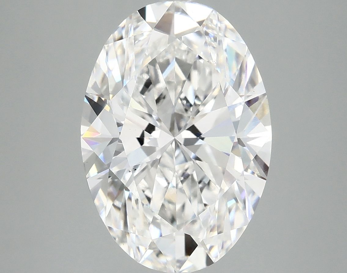 4.09 ct. oval Lab Grown Diamond front image