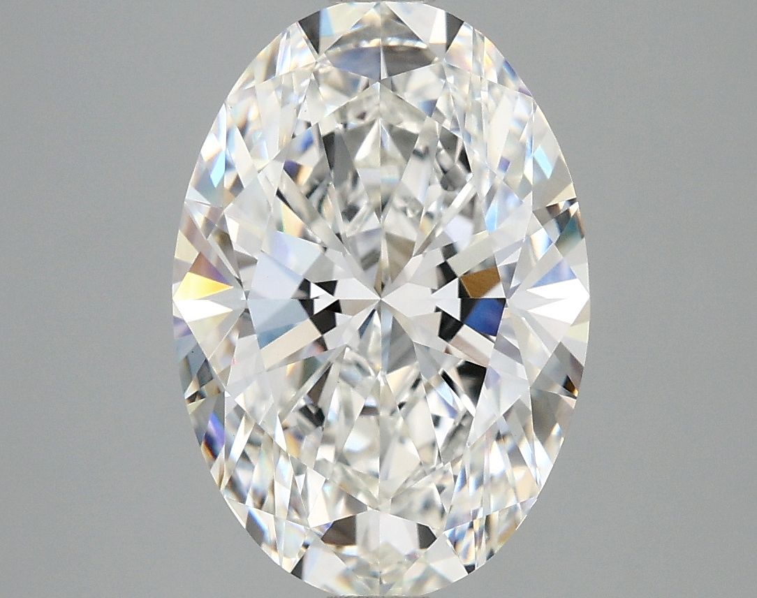 3.93 ct. oval Lab Grown Diamond front image