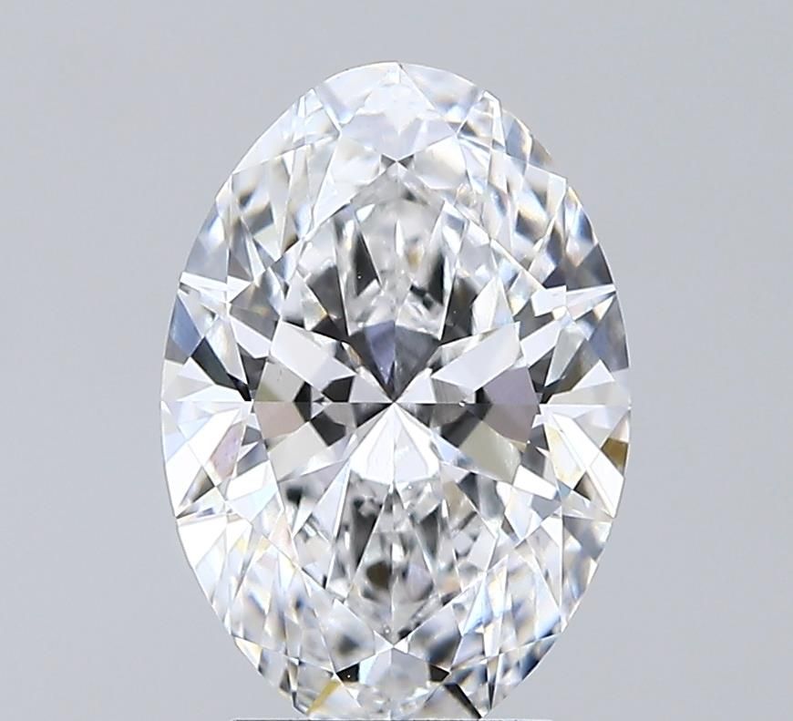 2.56 ct. oval Lab Grown Diamond front image
