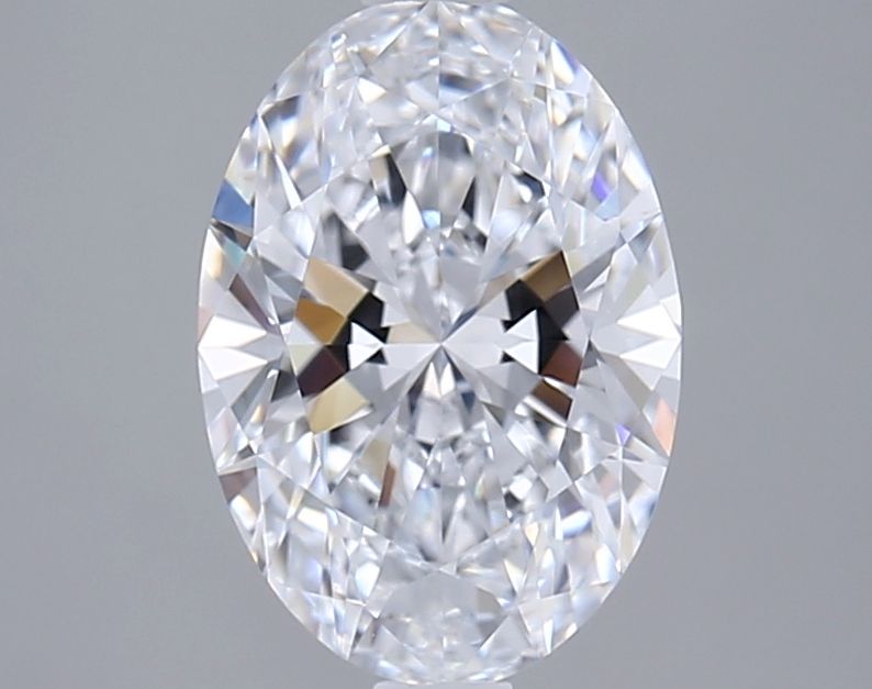 2.07 ct. oval Lab Grown Diamond front image