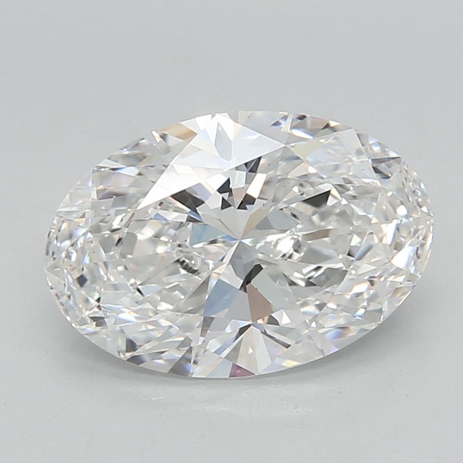 2.91 ct. oval Lab Grown Diamond front image