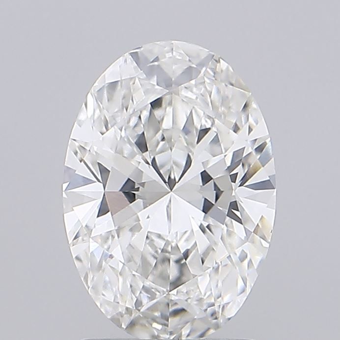 1.67 carat f VVS2 EX Cut IGI oval diamond