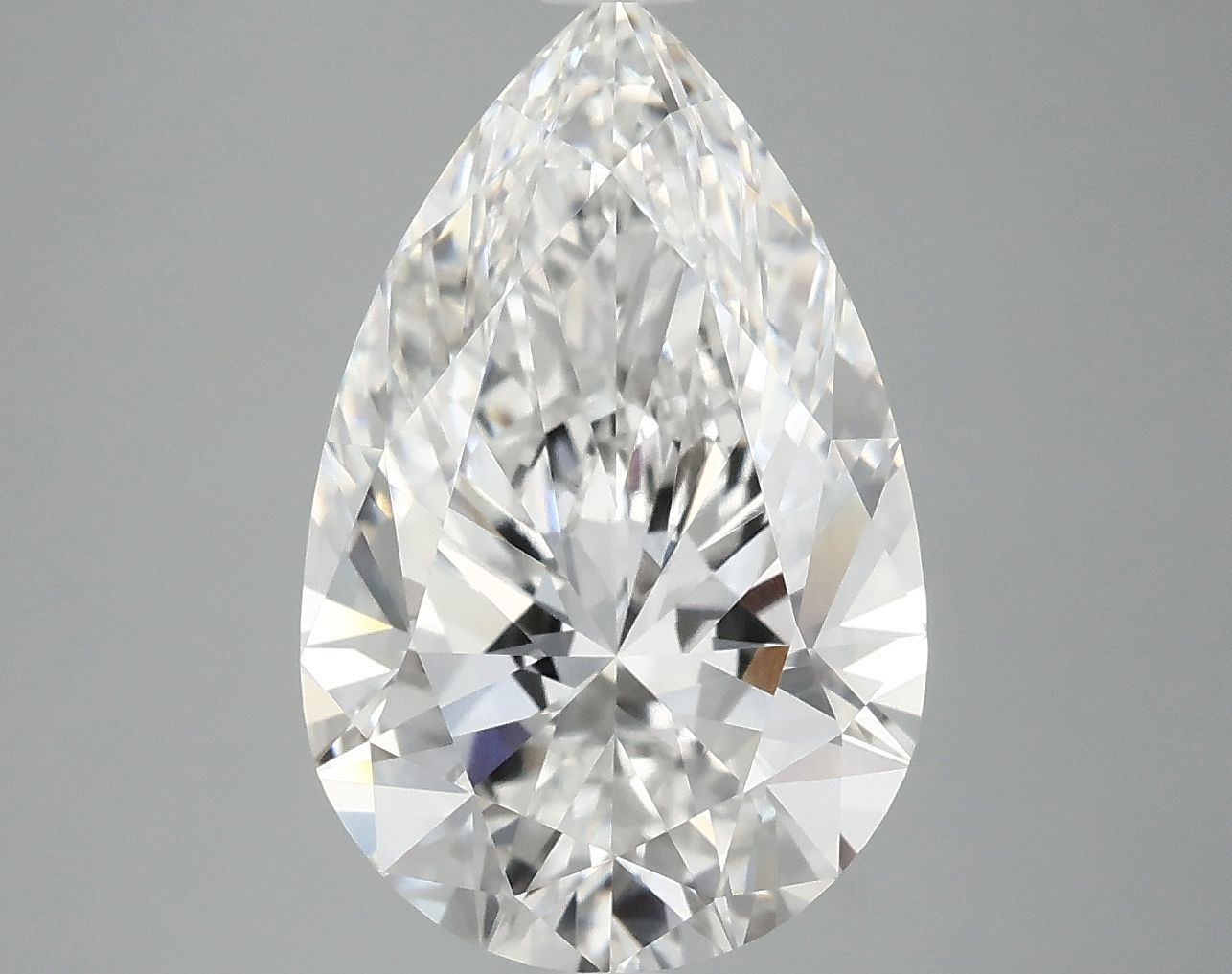 5.07 ct. pear Lab Grown Diamond front image