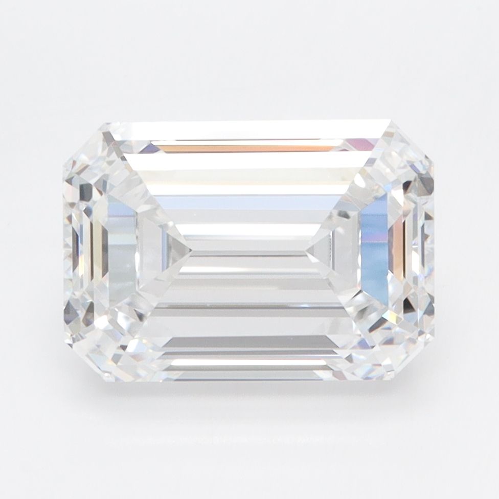 Diament LG szmaragdowy, 3.41 ct, D, IF