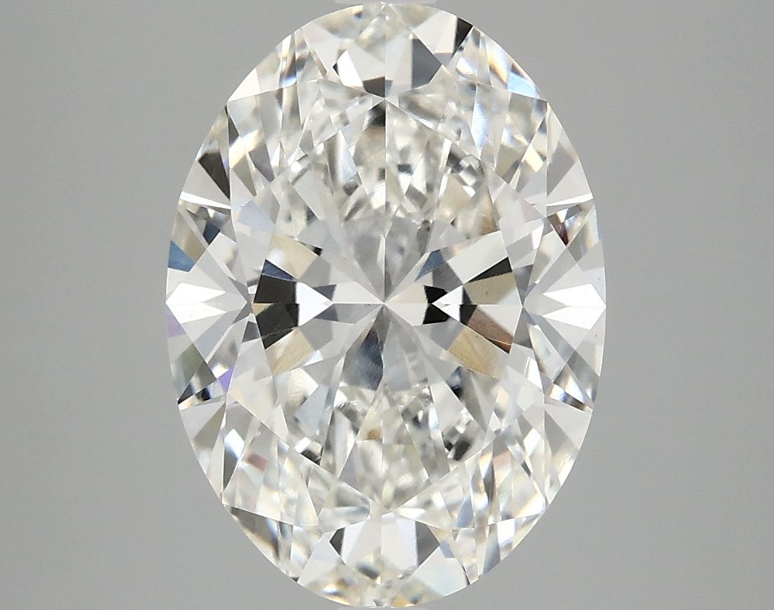 4.07 ct. oval Lab Grown Diamond front image