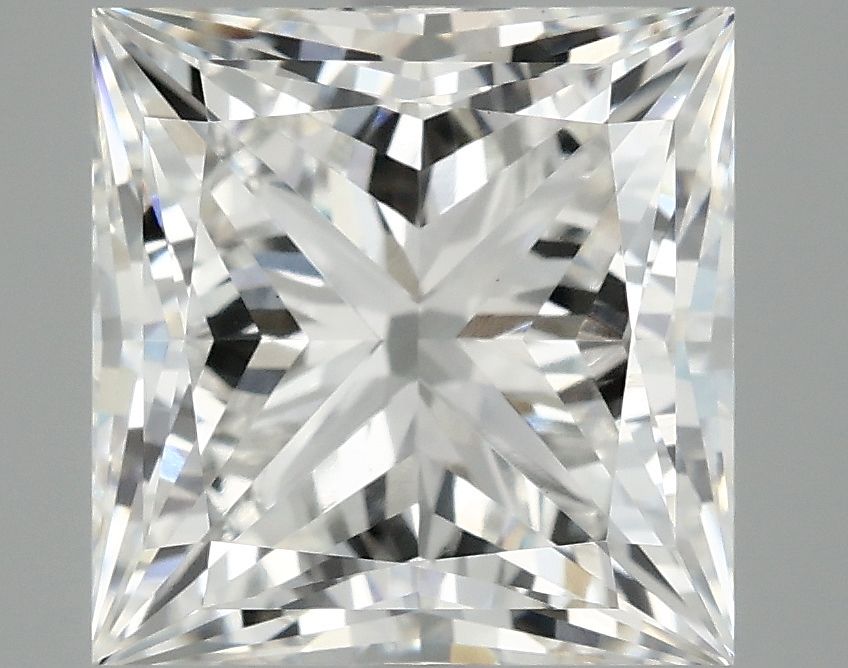 4.19 ct. princess Lab Grown Diamond front image