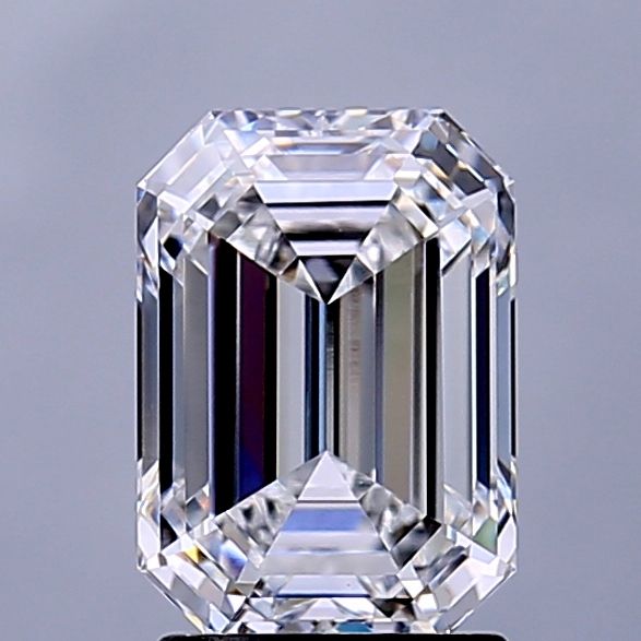 2.10 ct. emerald Lab Grown Diamond front image