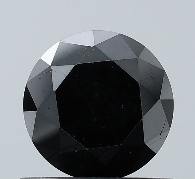 0.85 Carat Round Diamond Black VS1