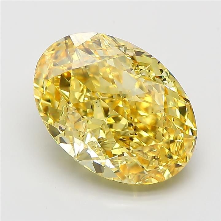 5.00 ct. oval Lab Grown Diamond front image