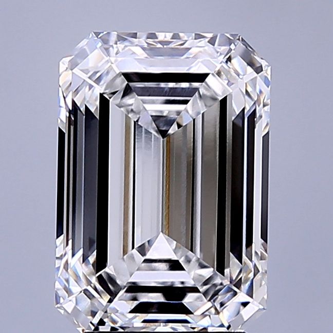 3.78 ct. emerald Lab Grown Diamond front image
