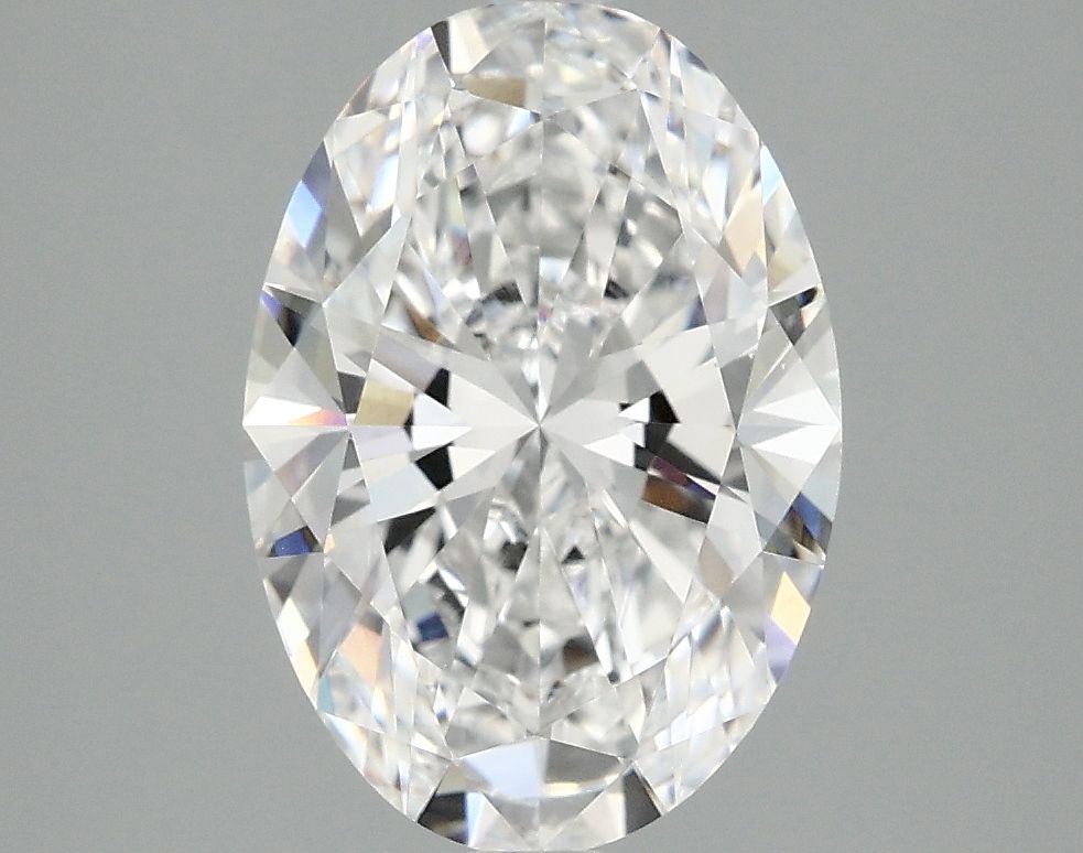 3.01 ct. oval Lab Grown Diamond front image
