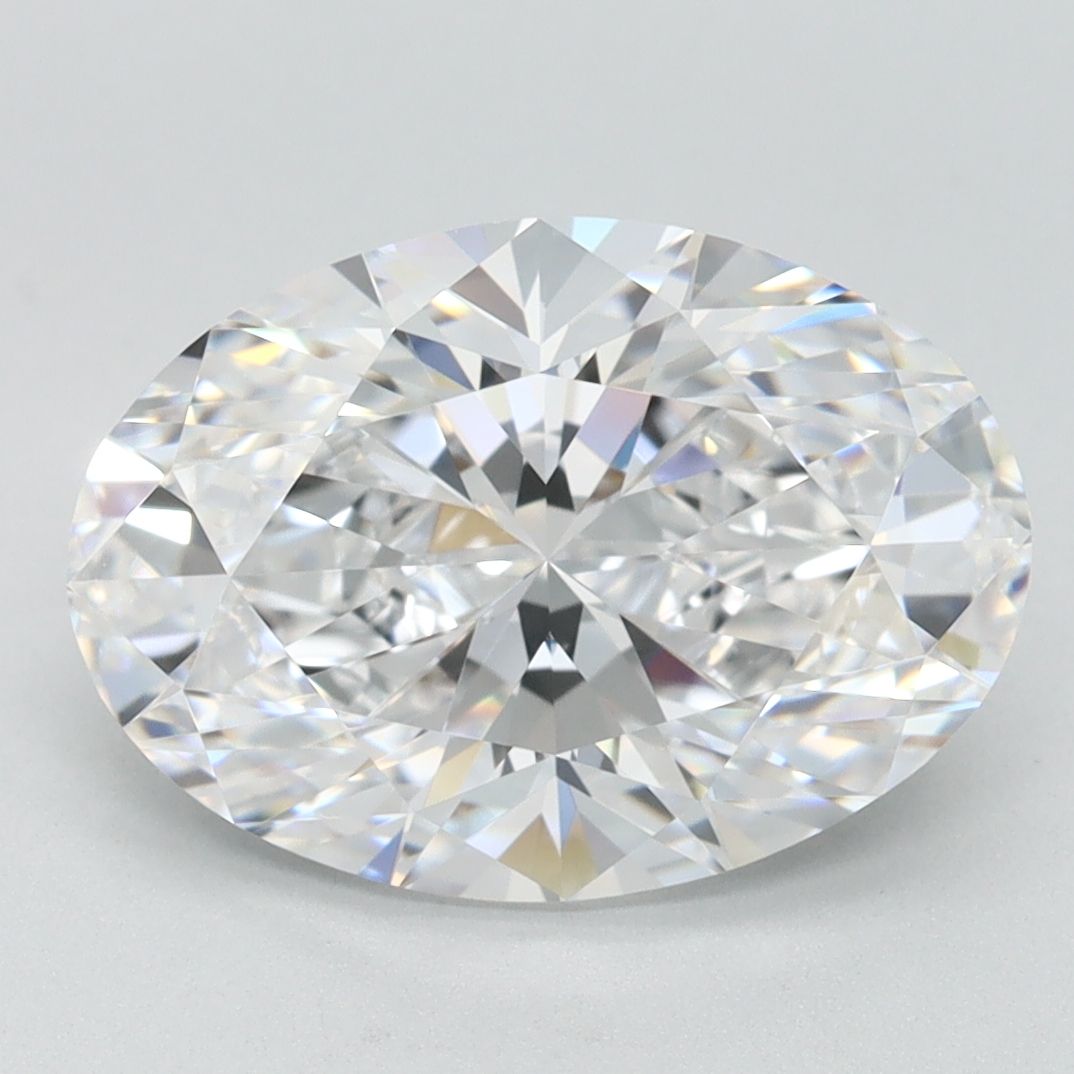 3.01 ct. oval Lab Grown Diamond front image
