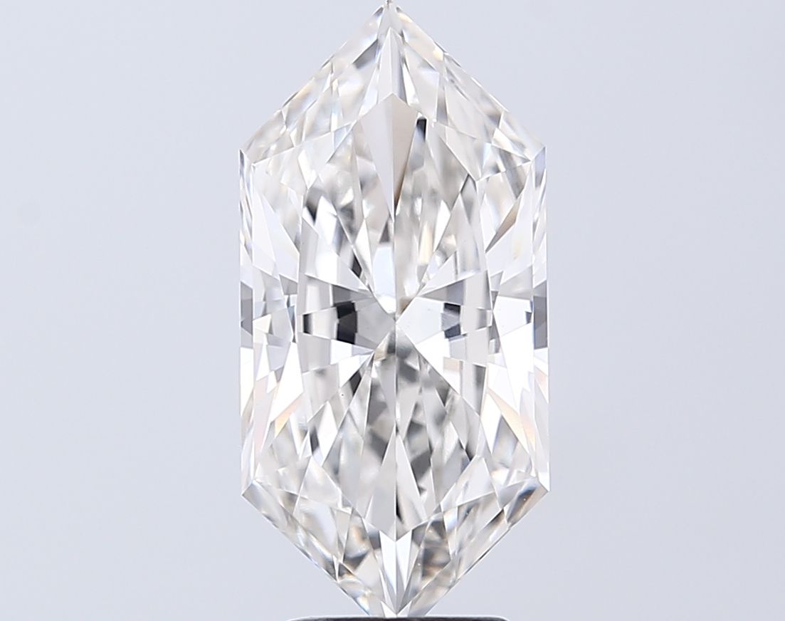 4.05 ct lab-grown Hexagonal Diamond