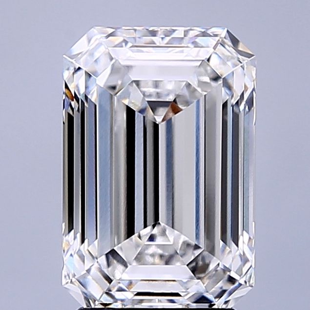 3.27 ct. emerald Lab Grown Diamond front image