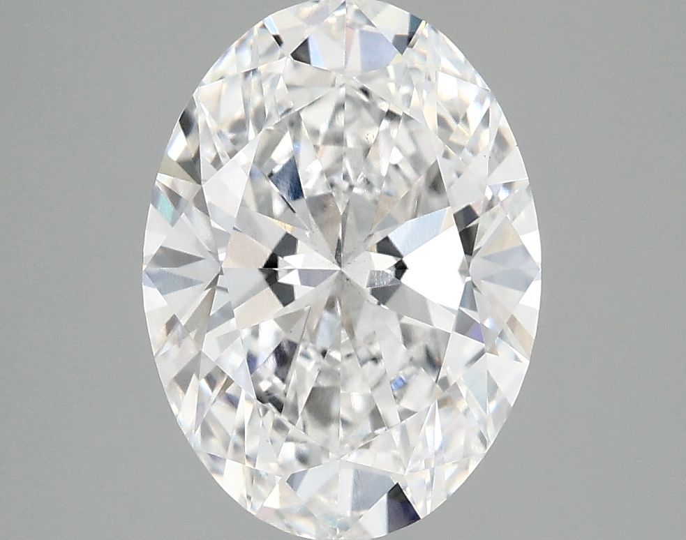3.01 ct. oval Lab Grown Diamond front image
