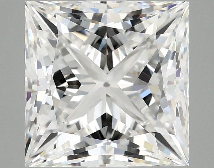 4.07 ct. princess Lab Grown Diamond front image