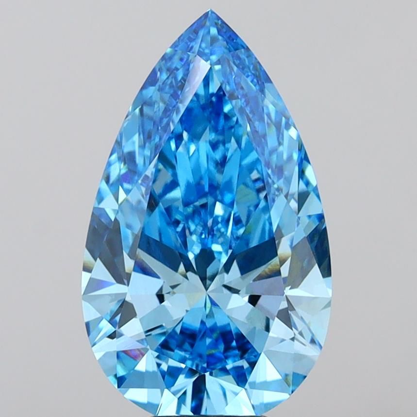 7.09 ct. pear Lab Grown Diamond front image