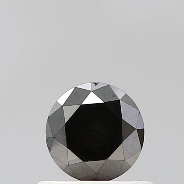 0.64 Carat Round Diamond Black VS2