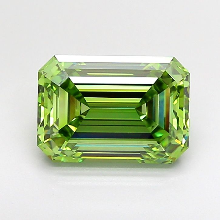 3.07 ct. emerald Lab Grown Diamond front image