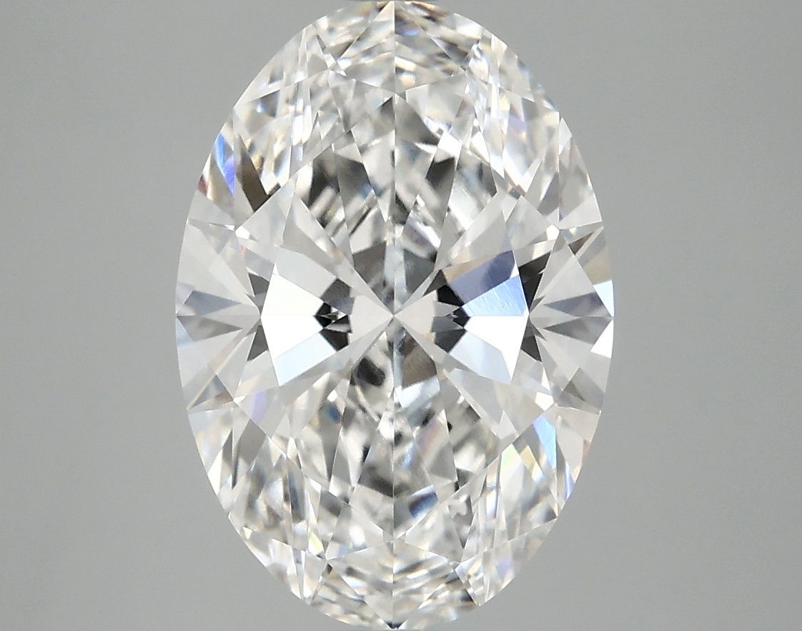 3.93 ct. oval Lab Grown Diamond front image