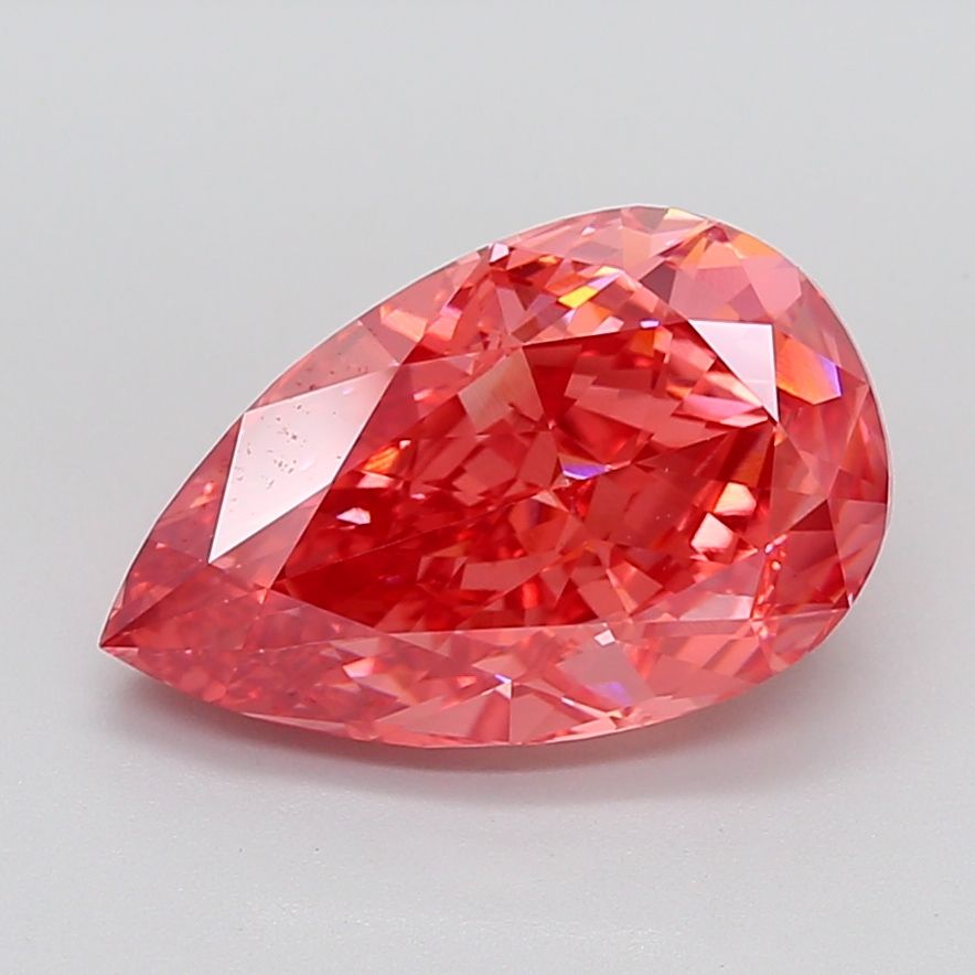 7.10 ct. pear Lab Grown Diamond front image