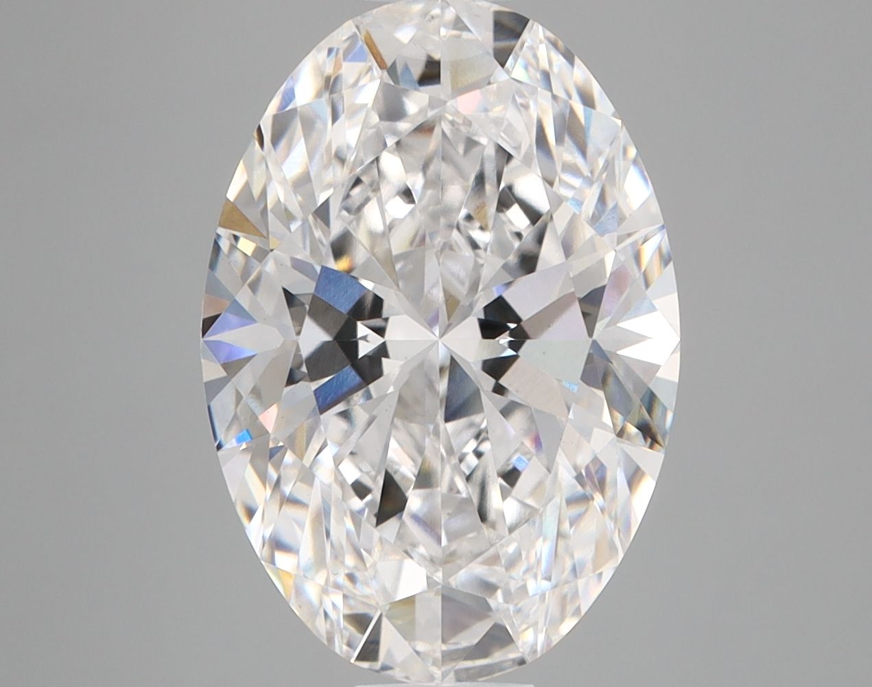 5.10 ct. oval Lab Grown Diamond front image