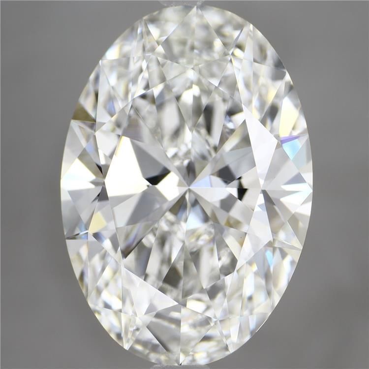 6.61 ct. oval Lab Grown Diamond front image