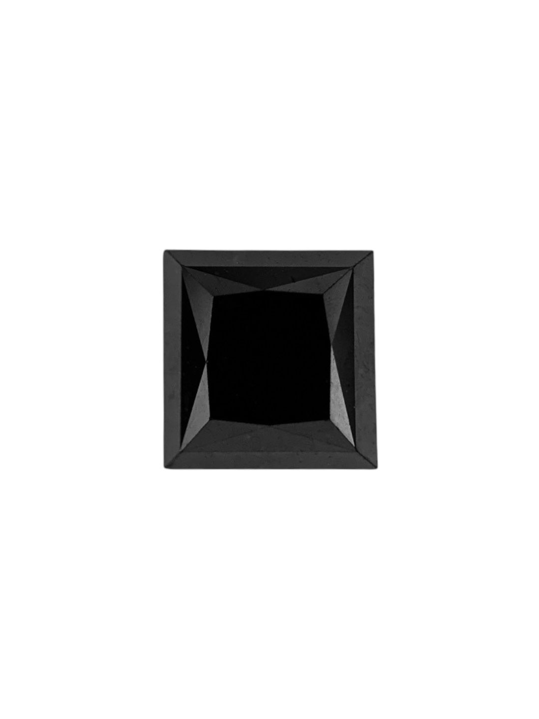 0.23 Carat Princess Diamond Fancy Black VVS2