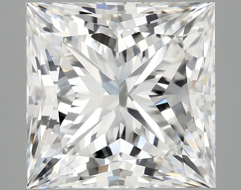 5.08 ct. princess Lab Grown Diamond front image