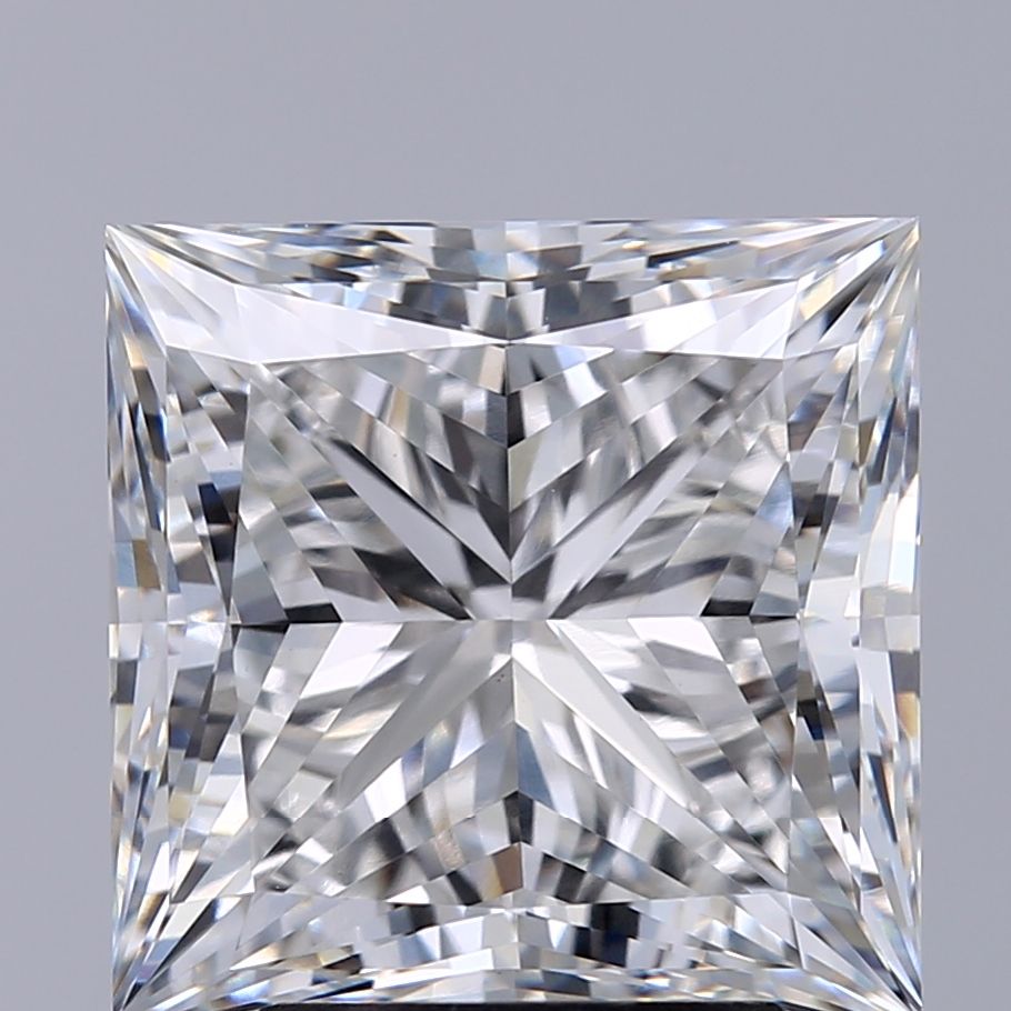 4.17 ct. princess Lab Grown Diamond front image