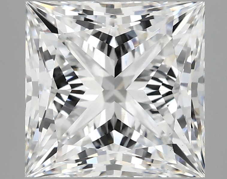 4.09 ct. princess Lab Grown Diamond front image