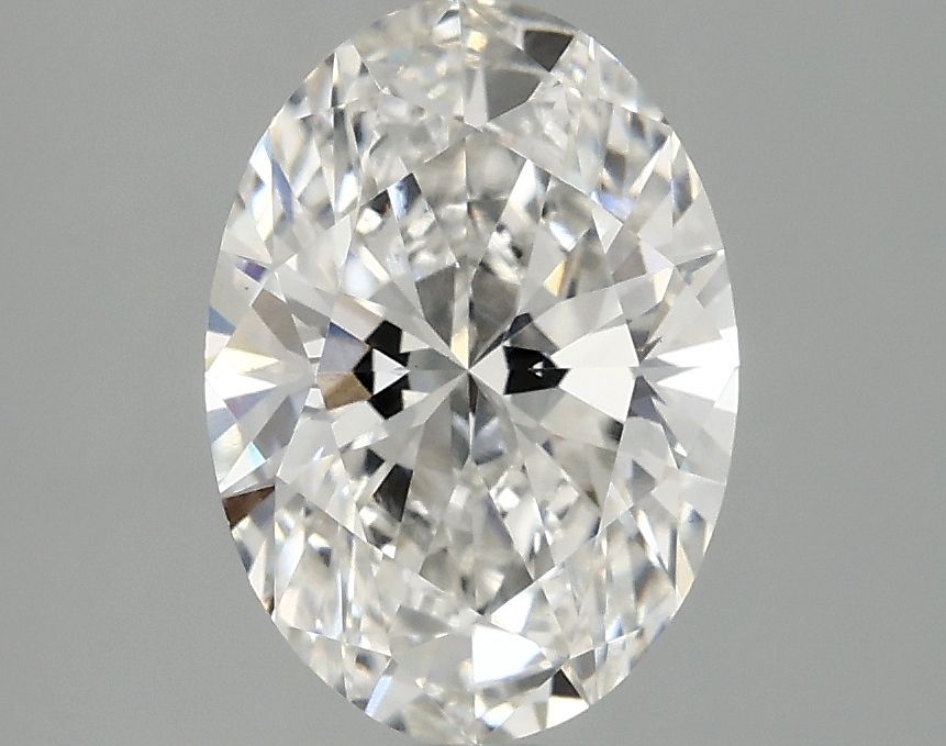 2.10 ct. oval Lab Grown Diamond front image
