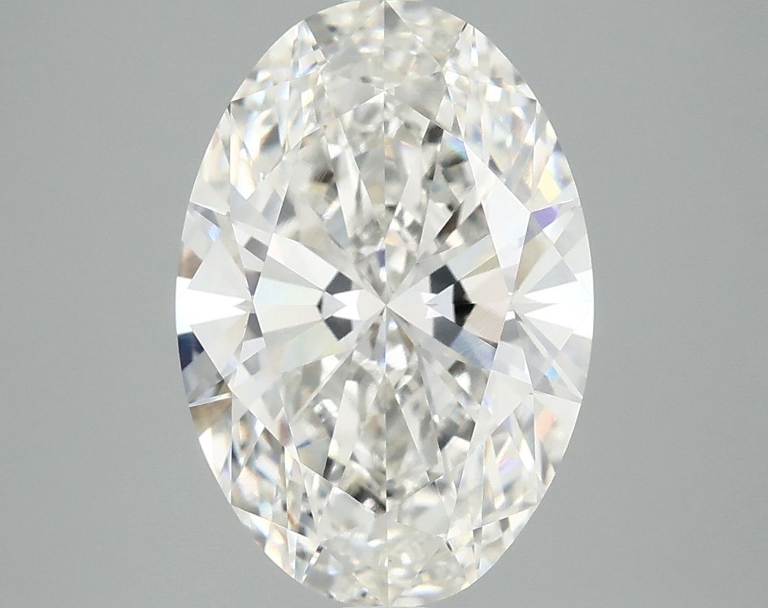 3.95 ct. oval Lab Grown Diamond front image