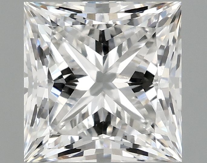 1.86 ct. princess Lab Grown Diamond front image